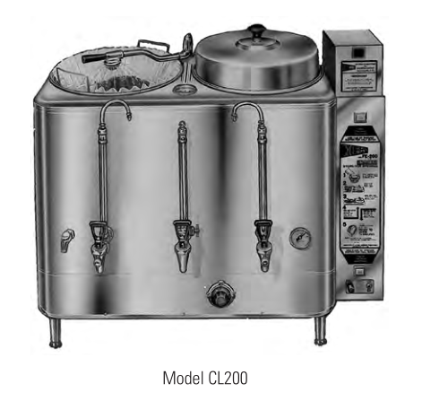 Cecilware 美國(guó)思維牌CL-200 2*6加侖雙槽咖啡鐣
