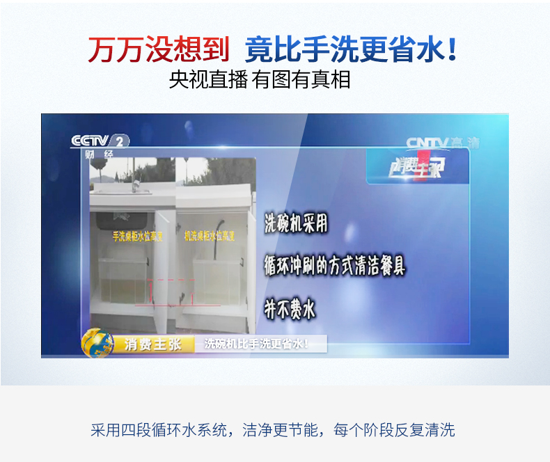 Midea/美的 WQP6-3206A-CN 洗碗機(jī)嵌入式 臺(tái)式 家用全自動(dòng)洗碗機(jī)