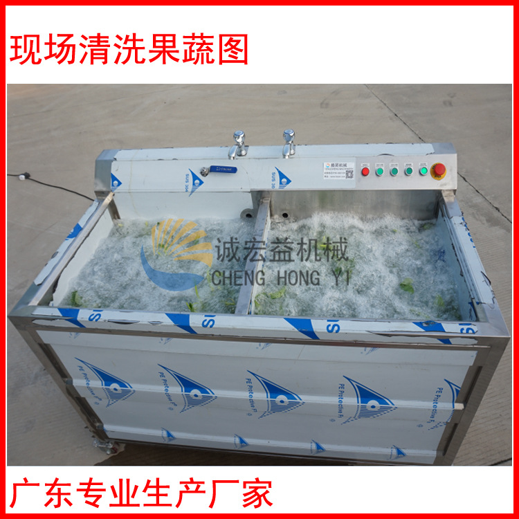 廠家直銷不銹鋼雙缸洗菜機(jī) 萬能商用洗菜機(jī)