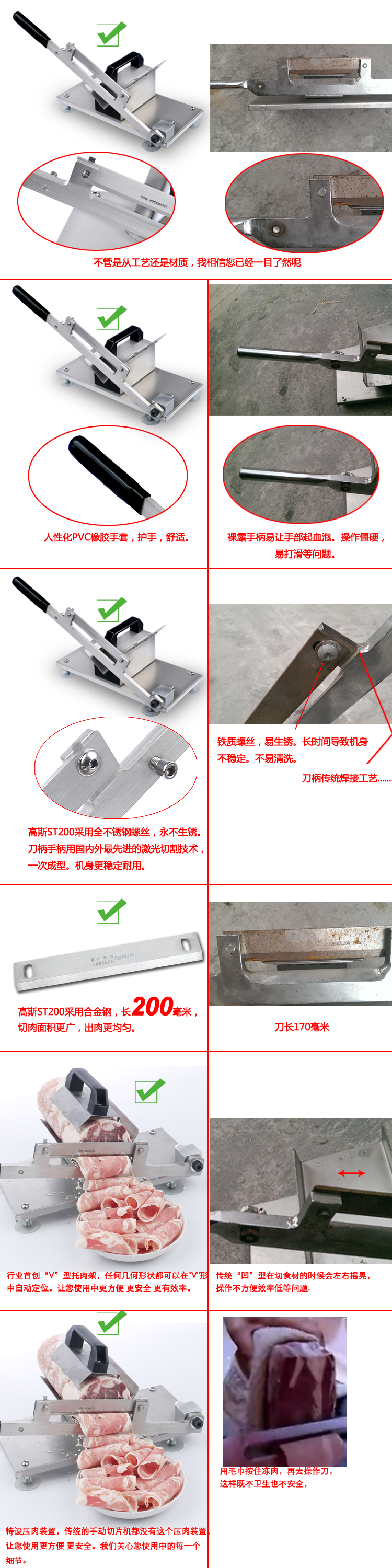 羊肉切片機(jī) 手動家用商用切肉機(jī) 切肥牛片羊肉卷土豆絲刨肉機(jī)