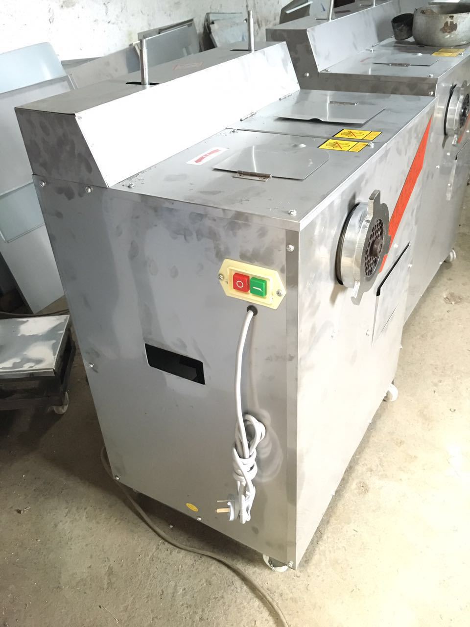 多功能不銹鋼商用絞切二用三用機(jī)電動(dòng)絞肉機(jī)切肉機(jī)切片切絲灌腸機(jī)