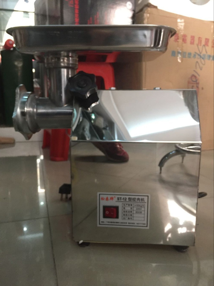 松泰ST-12型 電動商用絞肉機(jī)多功能全不銹鋼灌腸機(jī)絞雞架絞牛肉機(jī)