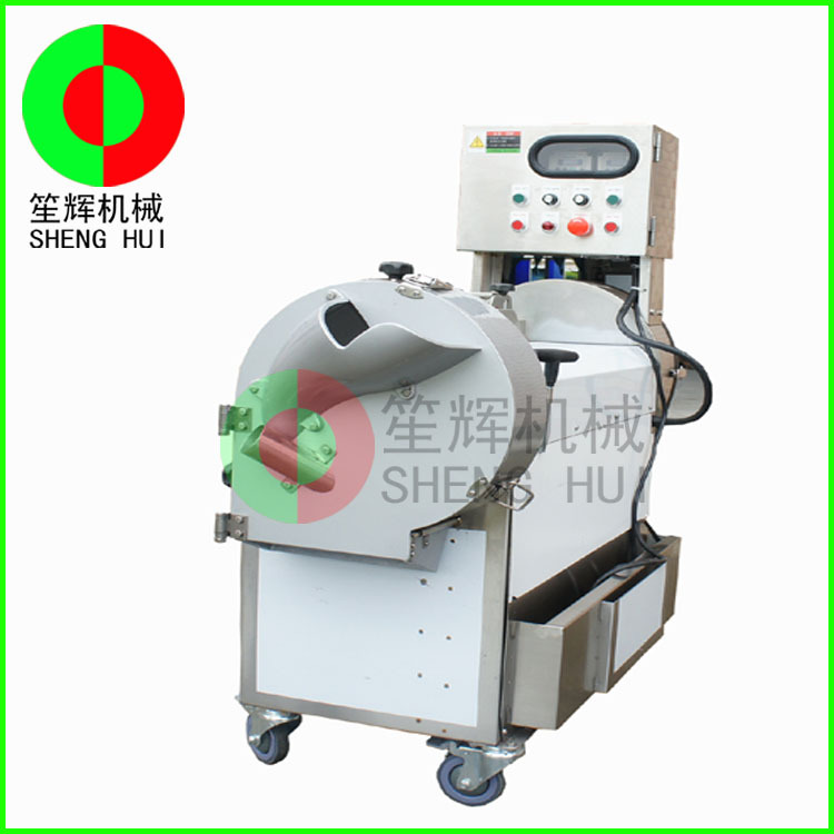 大型商用切菜機 高產(chǎn)量瓜果切絲切片切丁 不銹鋼自動多功能切菜機