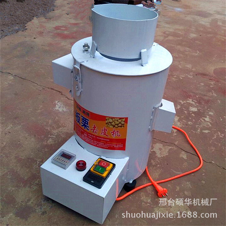 供應(yīng) 高效率栗子去皮機(jī) 小型商用剝栗子殼機(jī) 板栗脫皮機(jī)