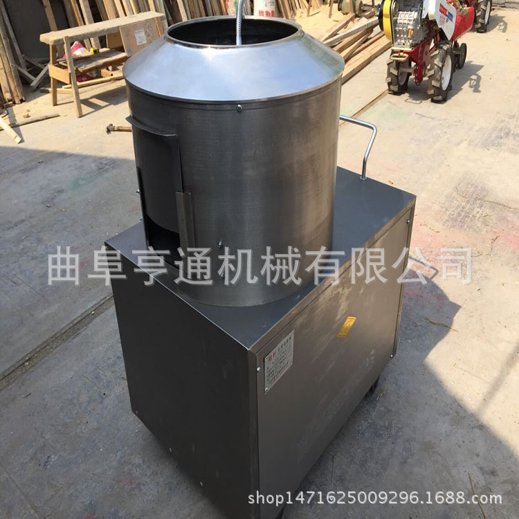 廠家供應(yīng) 全自動(dòng)土豆脫皮機(jī) 不銹鋼商用土豆磨皮機(jī) 去皮機(jī)