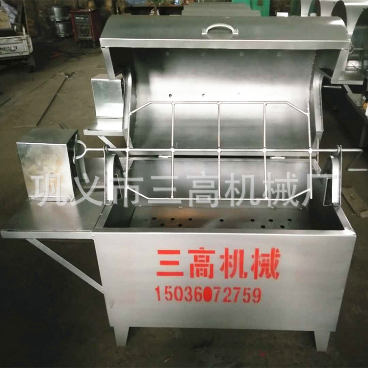 廠家現(xiàn)貨商用烤全羊機(jī) 手搖電動(dòng)烤全羊羊腿爐子 羊腿羊排燒烤爐