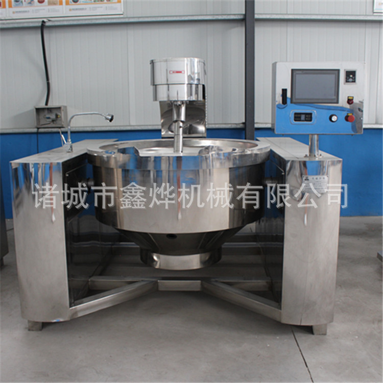 2016新款電加熱可傾式夾層鍋 商用大型全自動(dòng)電炒鍋 火鍋底料炒鍋