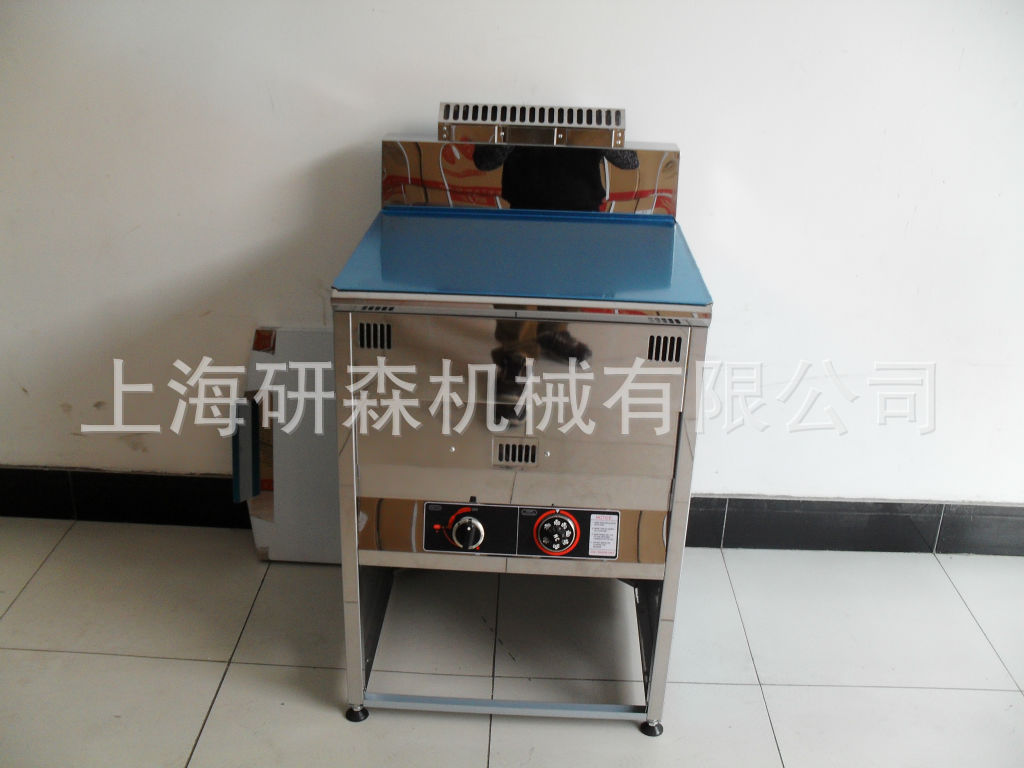 優質多用高效油炸鍋 一體商用電熱油炸鍋 流動式炸雞排工作臺