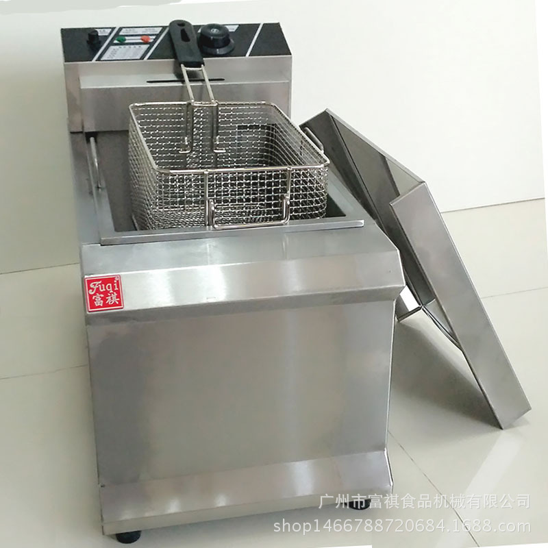 特價商用電炸爐不銹鋼電炸鍋批發薯塔機炸薯條機漢堡店奶茶店設備