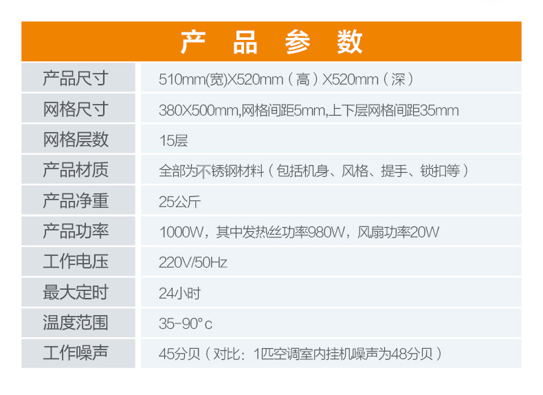 商用大容量不銹鋼干果機水果蔬菜脫水風(fēng)干寵物食品食物烘干機