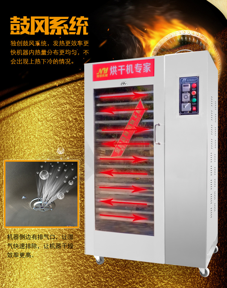 食品烘干機(jī) 大型商用干燥箱 蔬菜藥材風(fēng)干機(jī) 海鮮牛肉烘干箱