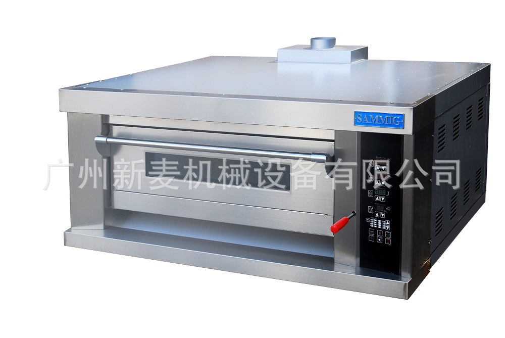 廠家供應(yīng)廣州新麥一層三盤(pán)商用電烤箱 烘烤蛋糕面包披薩蛋撻