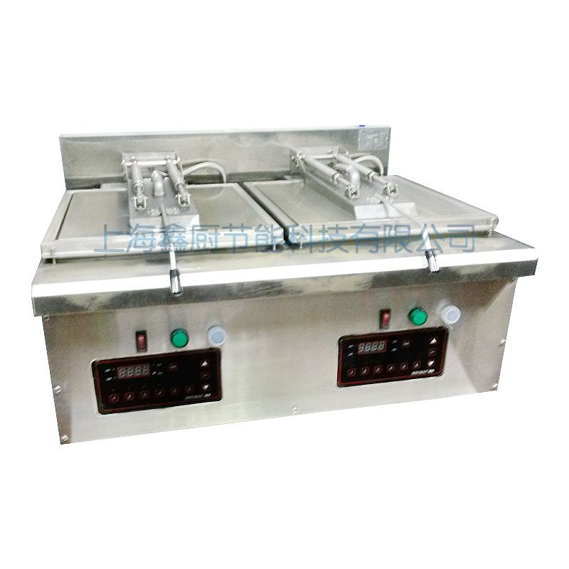商用電熱煎餃機(jī) 全自動(dòng)煎餃子機(jī) 雙頭煎餅機(jī) 煎包機(jī)連鎖店專供