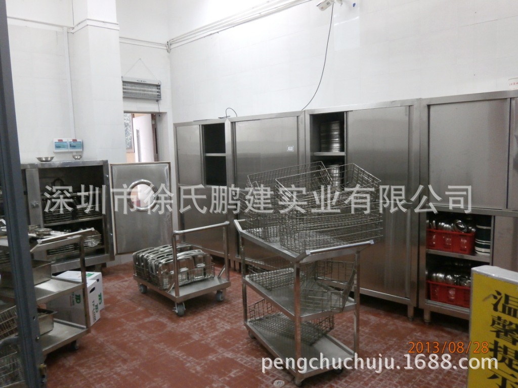 信息學(xué)院不銹鋼廚房設(shè)備完工圖