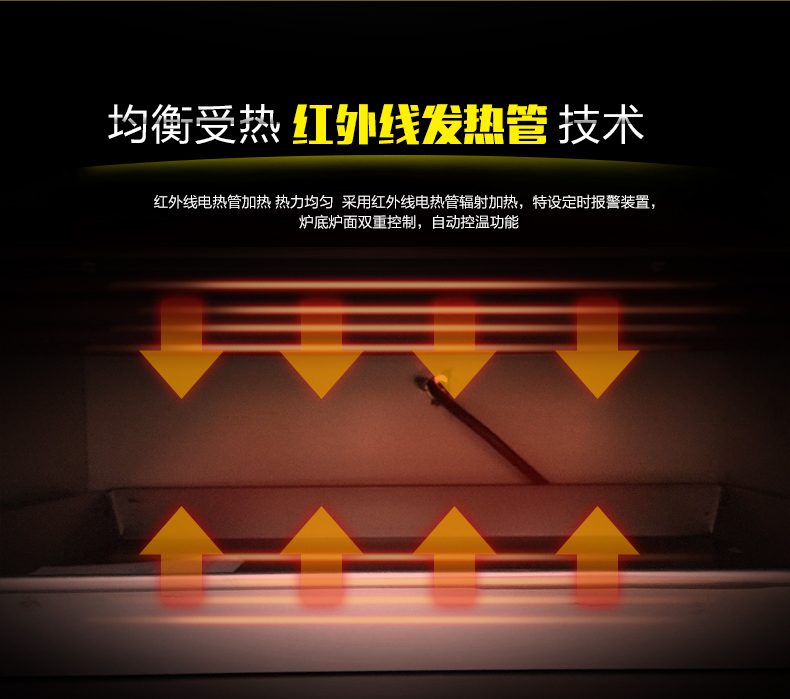 樂創商用電烤箱二層二盤電烘披薩爐面包蛋糕月餅烘培大容量兩雙層