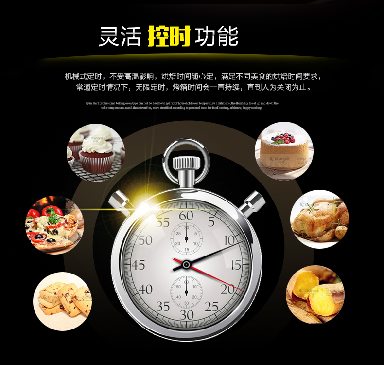 樂創商用電烤箱二層二盤電烘披薩爐面包蛋糕月餅烘培大容量兩雙層