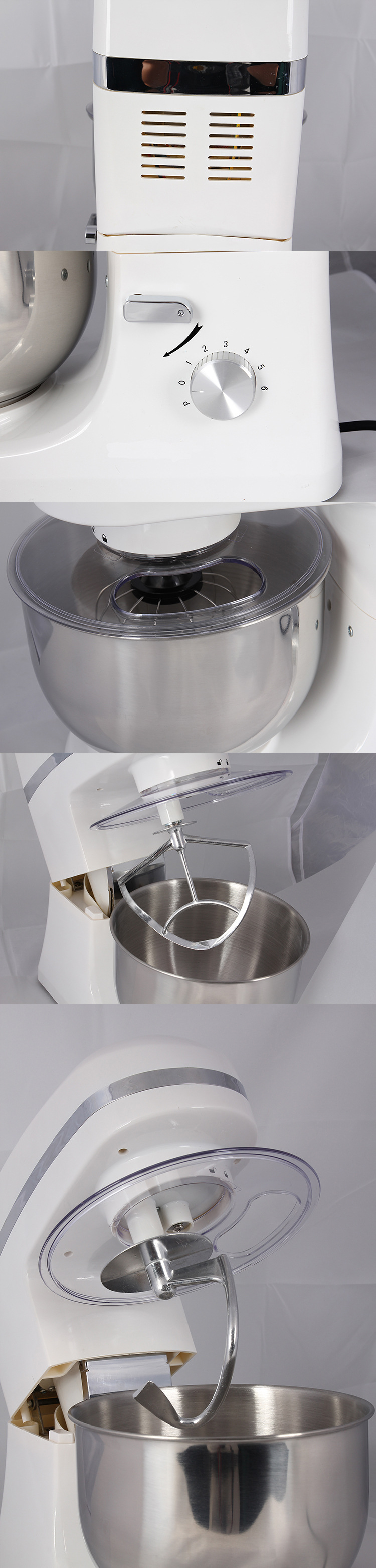 TOPCHEF頂廚廚師機(jī)5L大容量鮮奶機(jī)家用商用攪拌料理面包和面