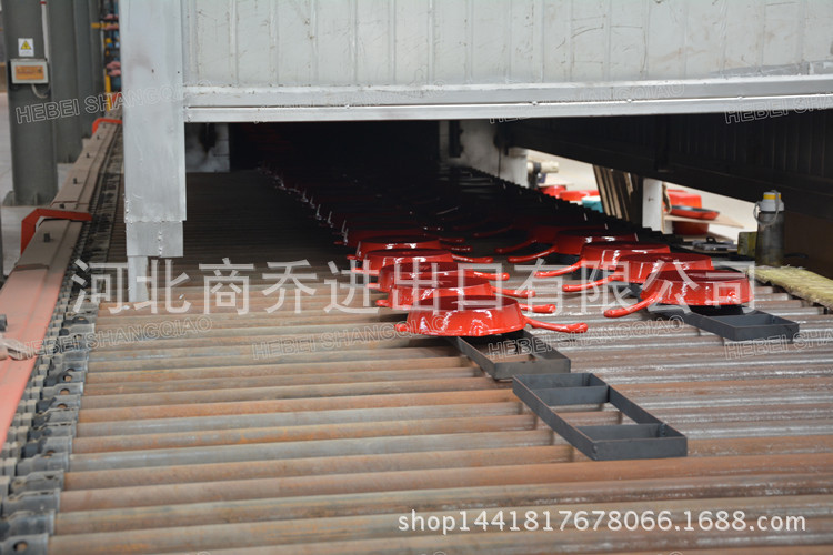 琺瑯鑄鐵烤盤鑄鐵搪瓷燒烤盤兩用燒烤盤加厚出口工廠直銷批發(fā)定制