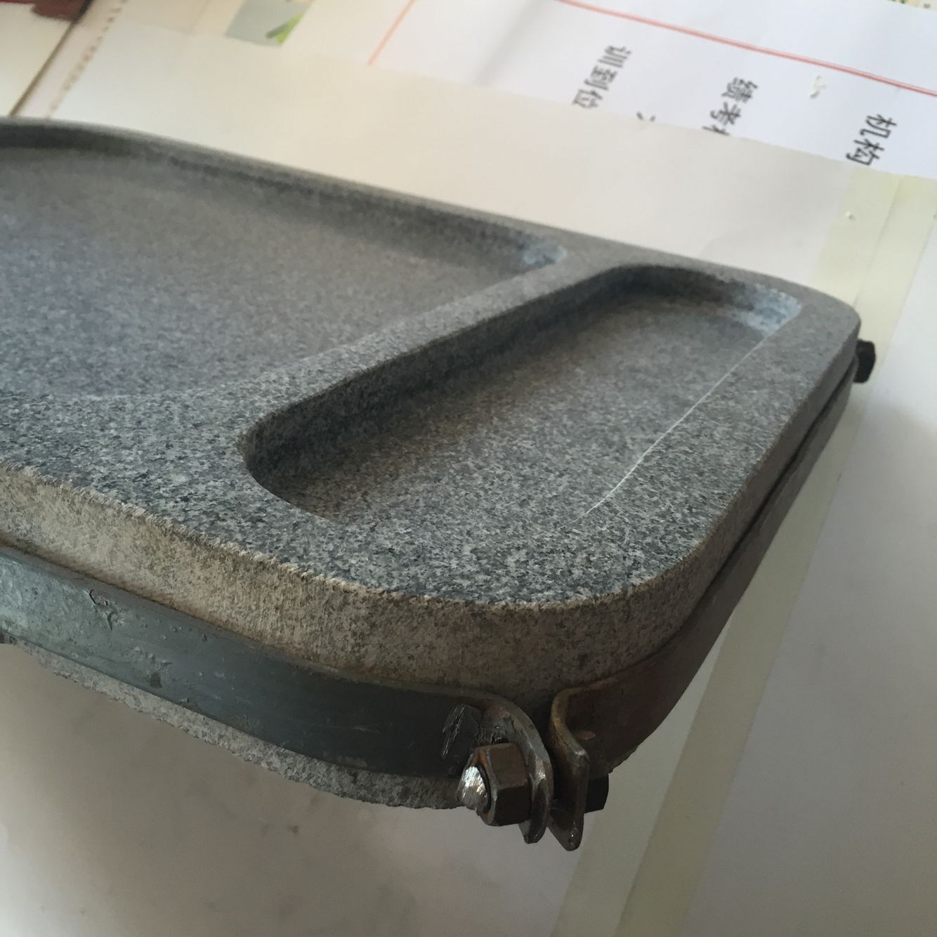 加工定做烤肉石板 煎雞蛋烤盤(pán) 韓式燒烤爐 石鍋拌飯石碗石鍋