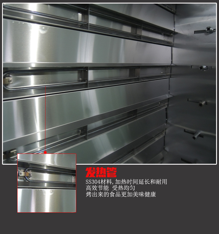 商用SEJ-3P自動旋轉(zhuǎn)電熱燒雞爐燒烤爐 新款3棍烤乳鴿烤鴨電熱烤爐