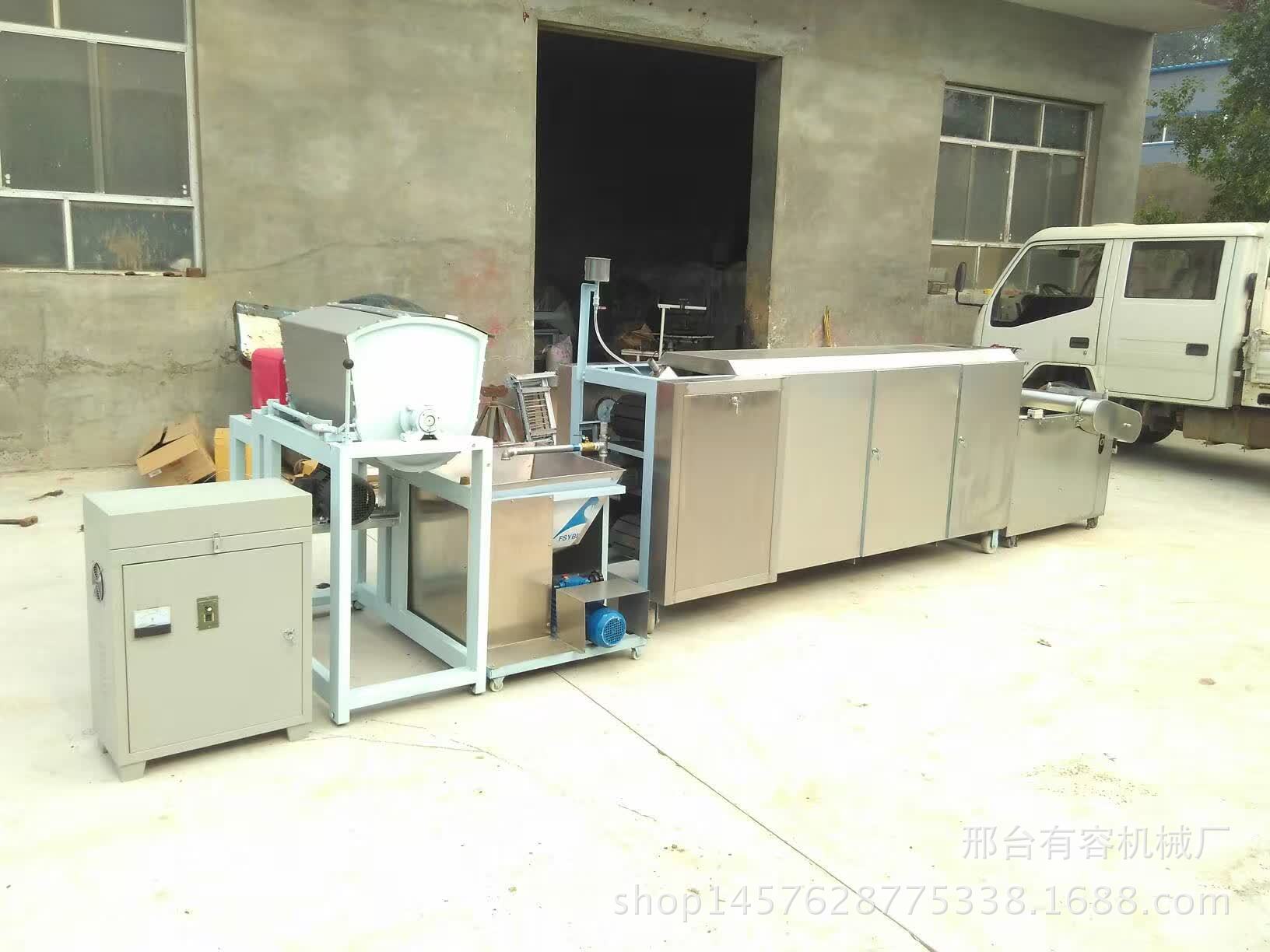 Yr-780型自動(dòng)上料流水線烙餅機(jī) 自動(dòng)控溫烙餅機(jī) 商用流水線烙餅機(jī)