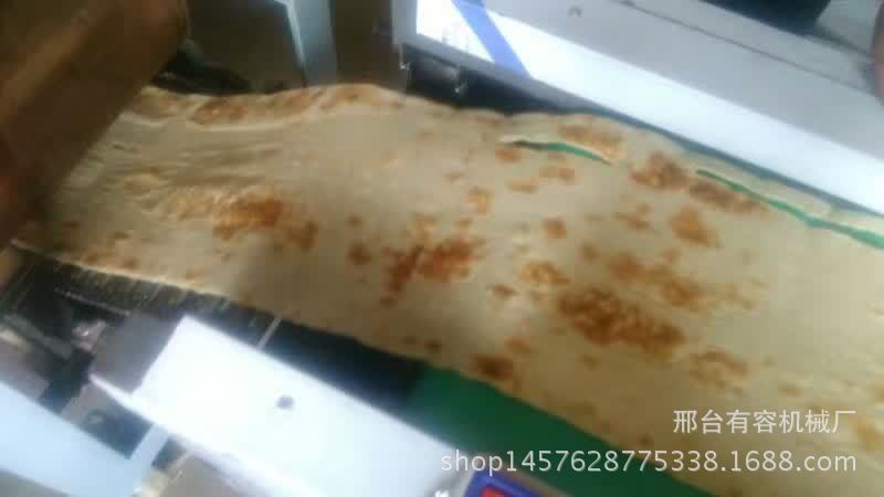 Yr-780型自動(dòng)上料流水線烙餅機(jī) 自動(dòng)控溫烙餅機(jī) 商用流水線烙餅機(jī)