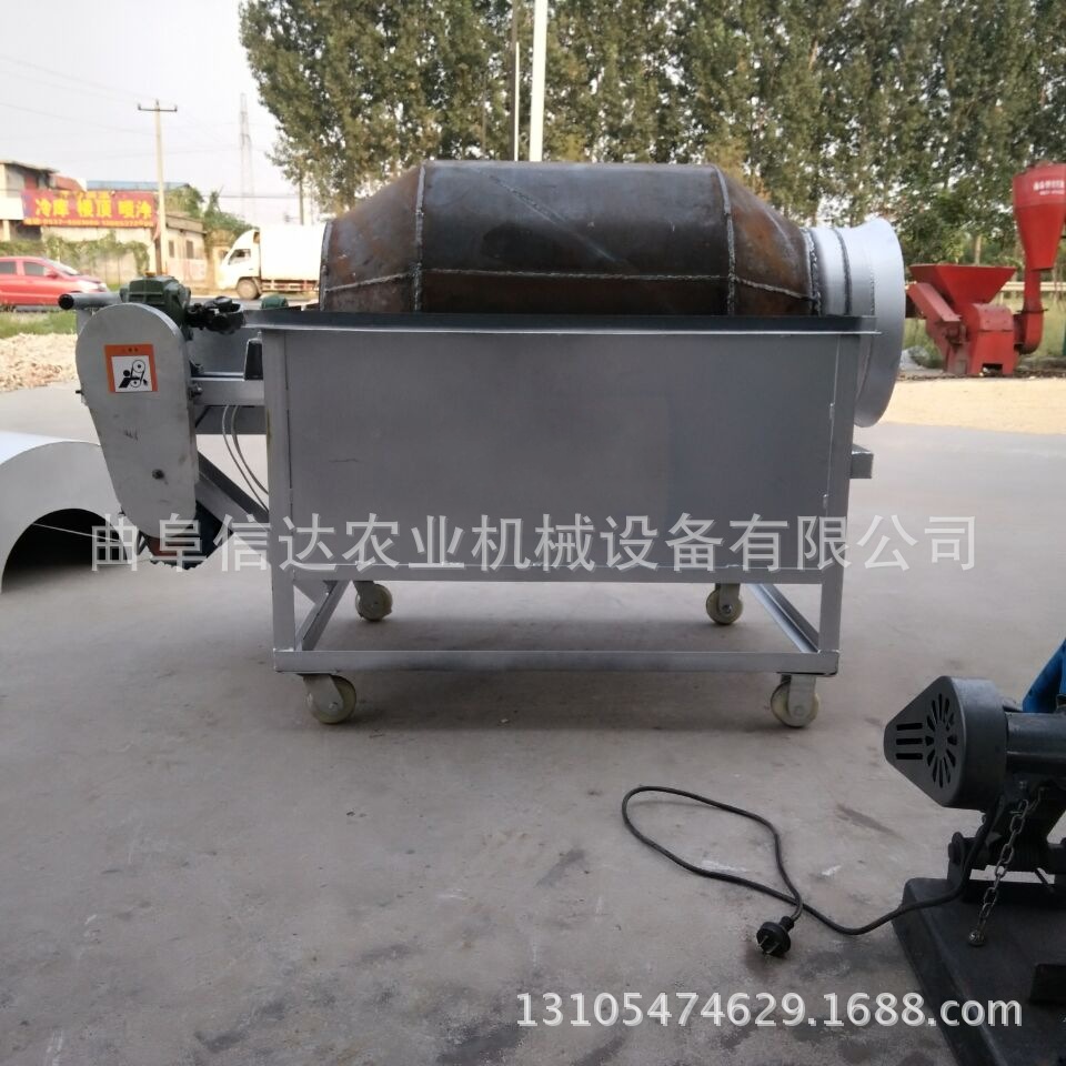 信達(dá)全自動(dòng)炒花生機(jī) 炒栗子機(jī) 廠家直營(yíng)商用炒板栗機(jī)