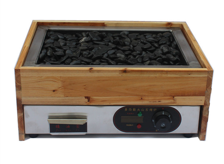 木屋方形電熱型火山石家用 商用烤腸機(jī) 臺灣熱狗香腸機(jī)烤爐