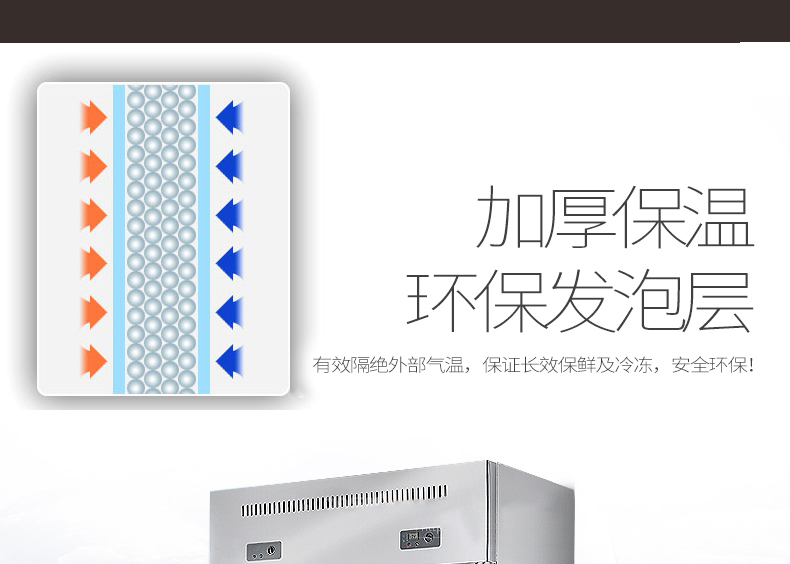 lecon/樂(lè)創(chuàng) LC-SMBG01 商用冰柜立式四六門(mén)冷柜冷藏冷凍保鮮 廠家