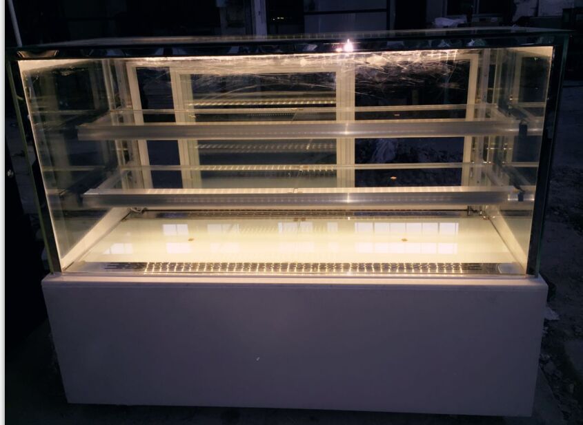 樂創蛋糕柜冷藏展示柜臺式直角展示冰柜水果保鮮柜風冷蛋糕柜包郵