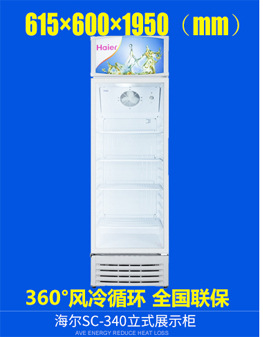 Haier/海爾SD-519C商流 臥式冷凍展示柜單溫一室雪糕冷柜速凍冰柜