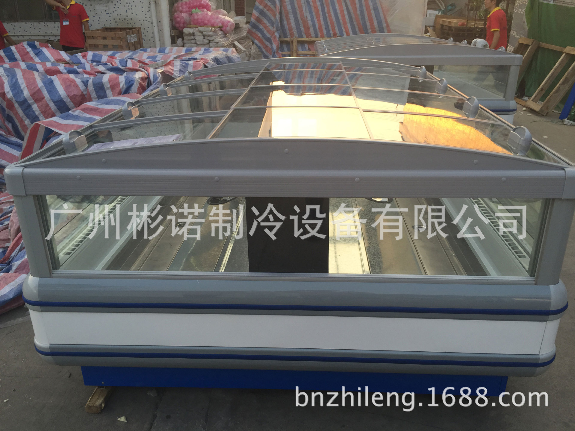 BND-25F分體機(jī)商用島柜 超市商場冷凍島柜展示柜 冰柜臥式商用