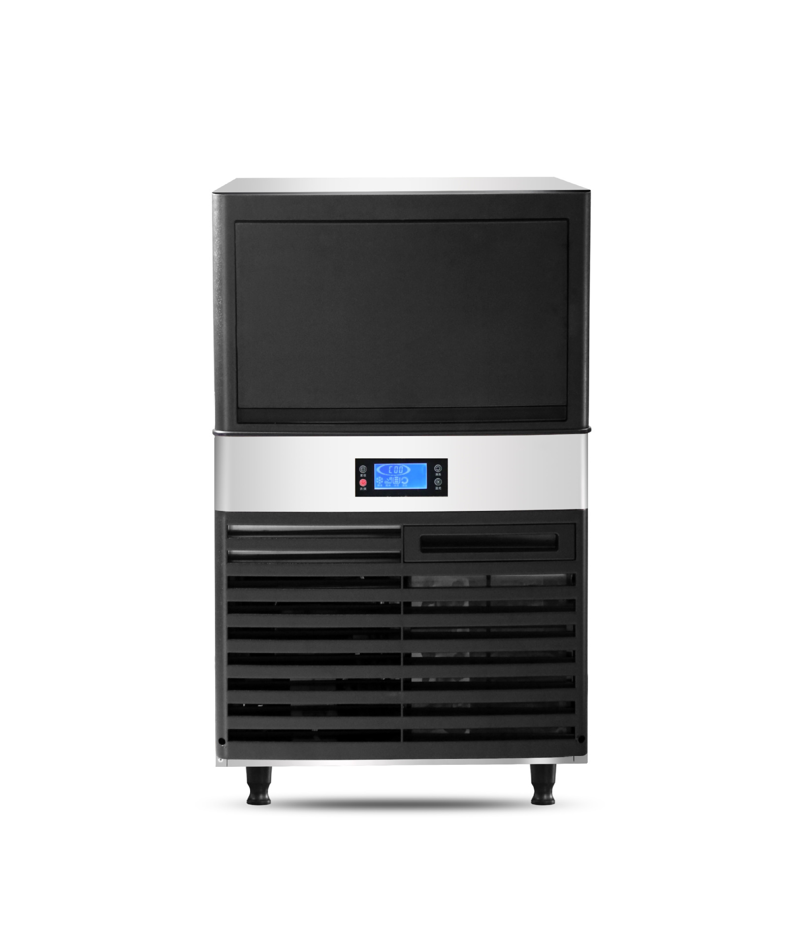 LB100全自動一體式制冰機 奶茶店顆粒冰機方塊冰日產(chǎn)冰50KG