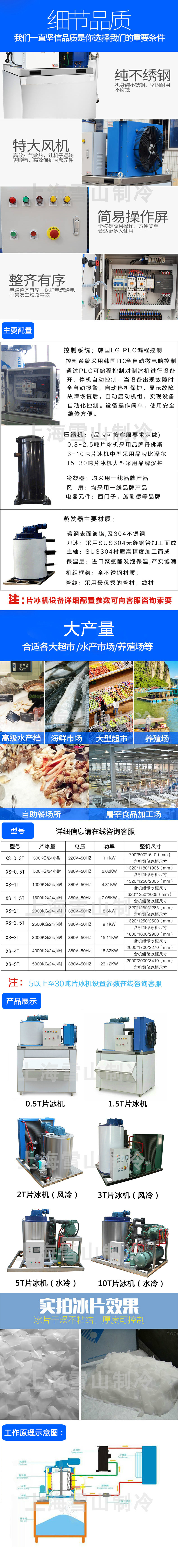 海鮮鱗片型制冰設(shè)備 超市工業(yè)大型碎冰機(jī) 全自動(dòng)商用片冰制冰機(jī)