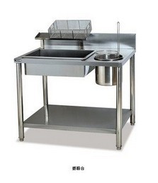 廠家直銷 商用廚具1000裹粉臺食品工作臺/西餐設(shè)備1米裹粉操作臺