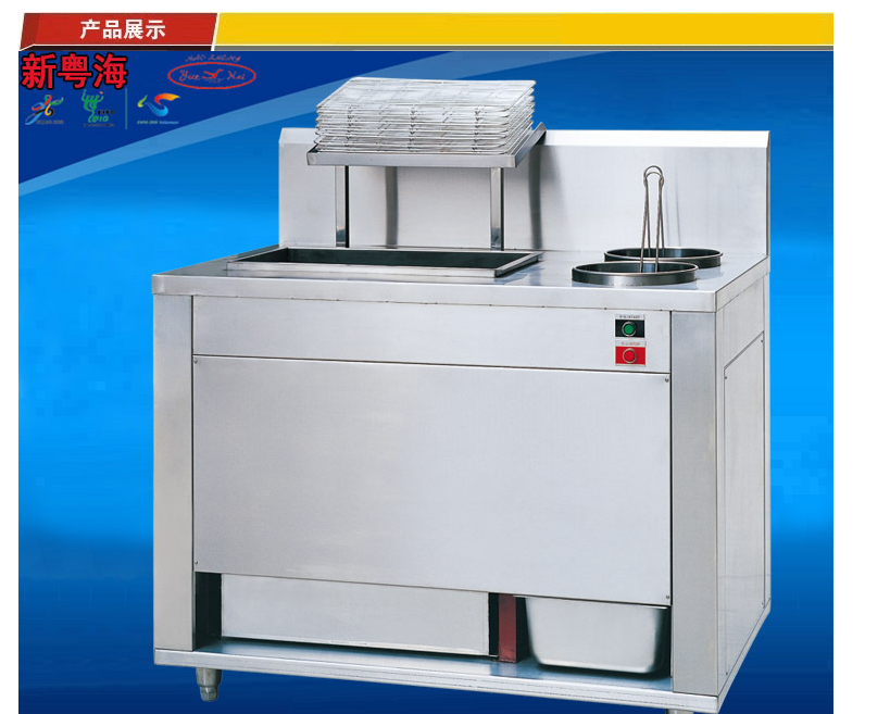 新粵海GU-1（1.6m）手動(dòng)裹粉臺(tái) 1.6米商用裹粉臺(tái) 1.6m手動(dòng)裹粉機(jī)