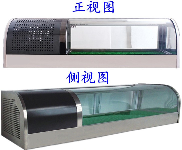 廠家直銷(xiāo)1.2米壽司柜展示柜商用單層日式壽司展示柜冷藏柜保鮮