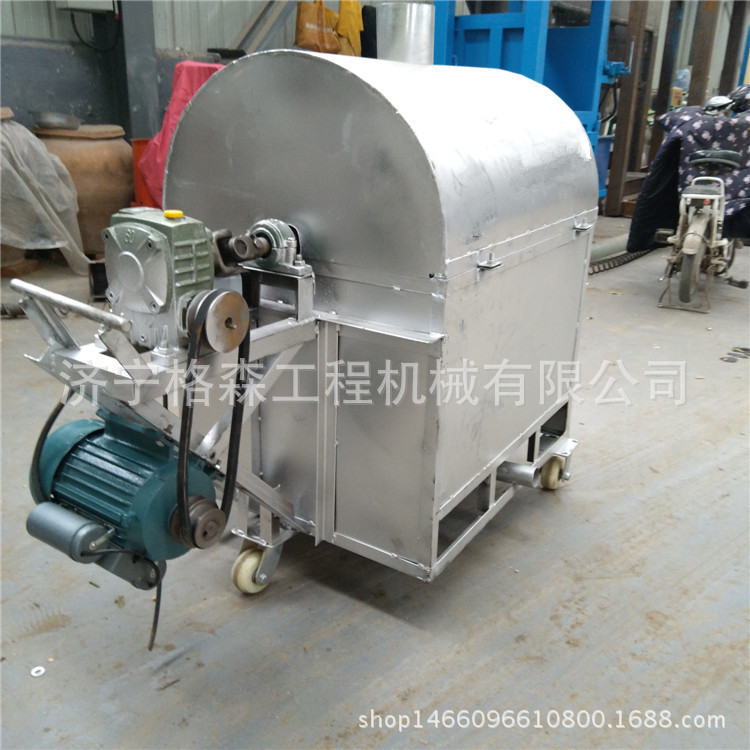 格森機(jī)械小型商用炒板栗機(jī)炒貨機(jī) 燃?xì)馊詣?dòng)炒貨機(jī)炒栗子炒瓜子