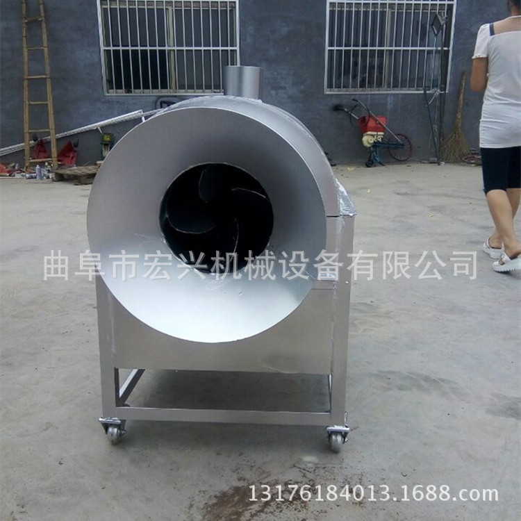 小型炒貨機 商用燃氣炒板栗機 花生瓜子干貨炒機器