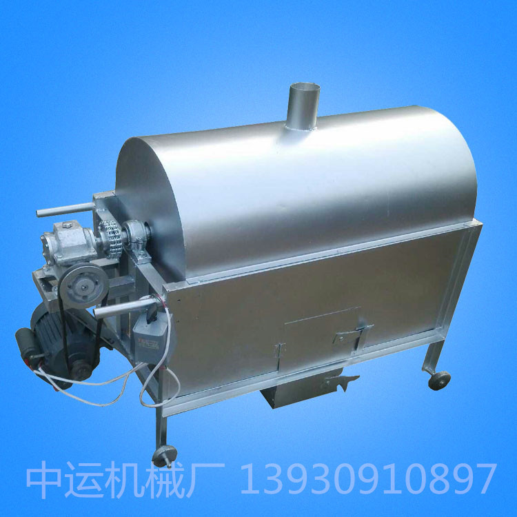 熱銷花生菜籽滾筒炒籽機(jī)/商用電熱炒貨機(jī)/瓜子板栗炒鍋機(jī)