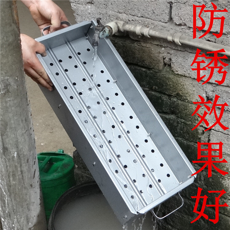 蝶烤香熱賣加厚羊肉串大號木炭燒烤爐商用燒烤架一米二長 18內(nèi)寬