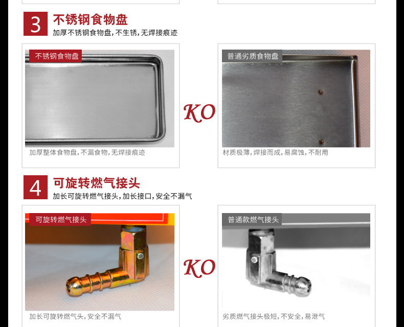 廠家直銷雙馳燒烤爐商用小八頭噴涂環(huán)保燒烤爐煤氣烤面筋生蠔爐子