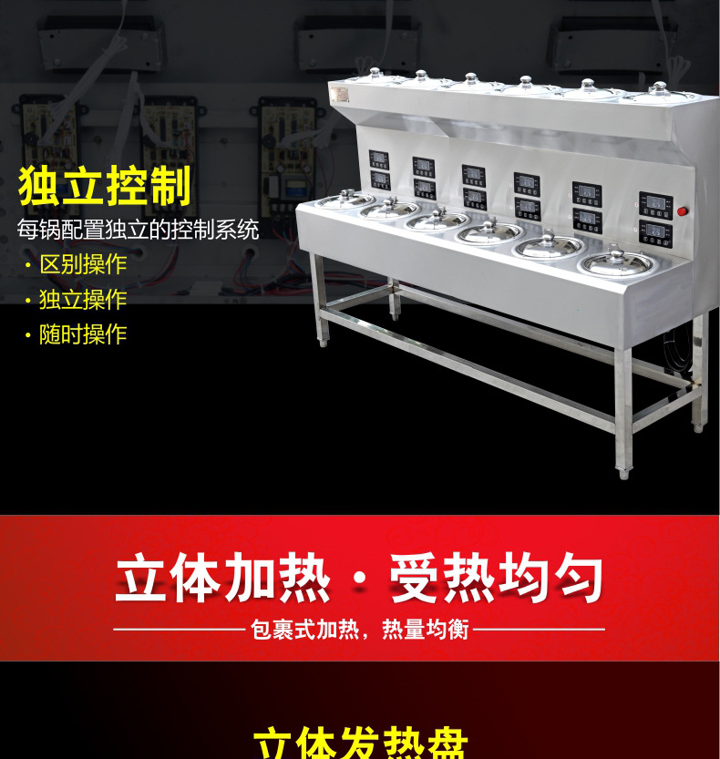 睿美 商用煲仔飯機全自動智能煲仔爐 錫紙專用砂鍋