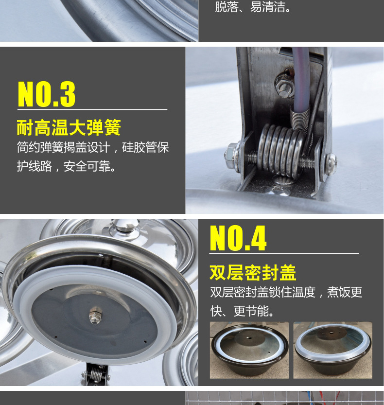 睿美 商用煲仔飯機全自動智能煲仔爐 錫紙專用砂鍋
