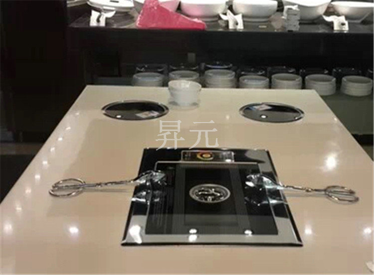 不銹鋼燃?xì)忪易袪t 梯形六頭煲仔爐 多頭商用多功能煲仔爐 煲仔爐