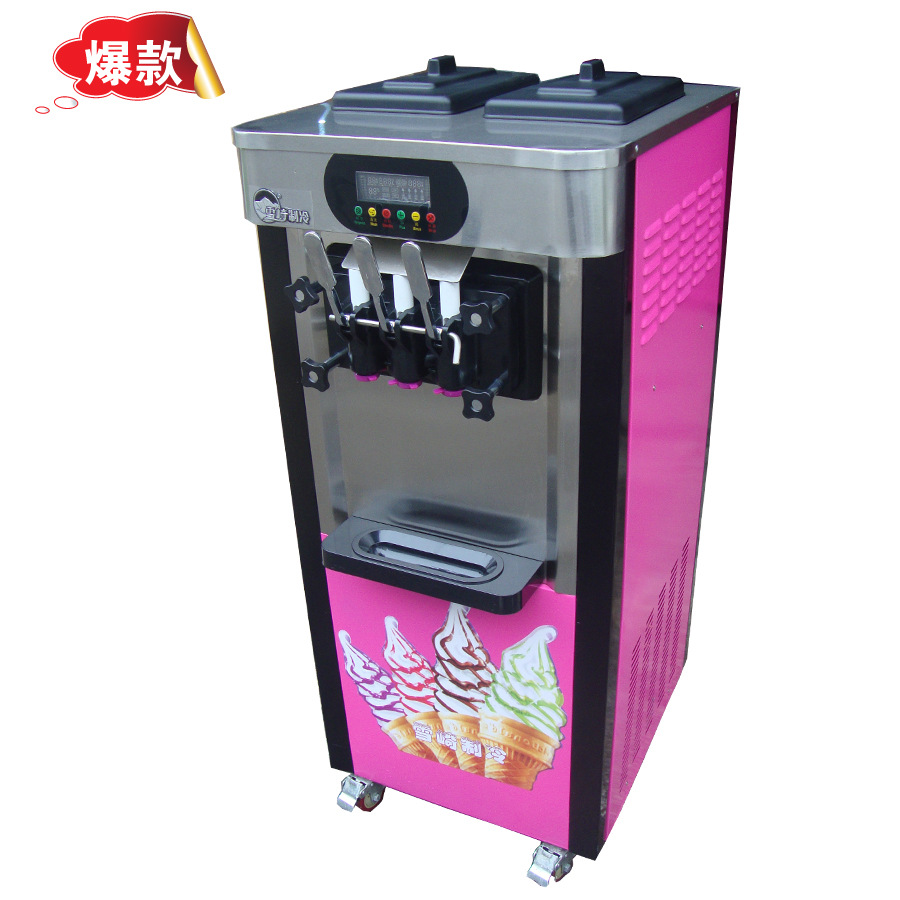 廠家直銷 雪崎商用冰淇淋機創(chuàng)業(yè)設(shè)備 凍酸奶雪糕軟冰激凌機