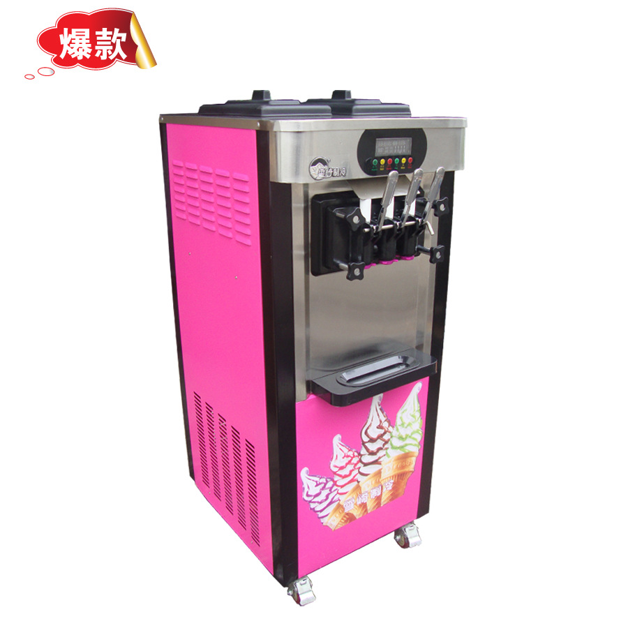 廠家直銷 雪崎商用冰淇淋機創(chuàng)業(yè)設(shè)備 凍酸奶雪糕軟冰激凌機