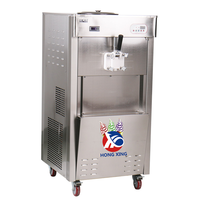 格琳斯48L全自動(dòng)膨化冰淇淋機(jī)大型不銹鋼甜筒雪糕機(jī)商用冰淇淋機(jī)