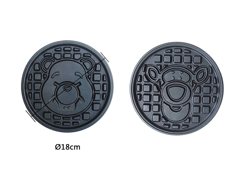 新動(dòng)力卡通華夫機(jī), 華夫爐, mini waffle maker, 電餅鐺, 商用