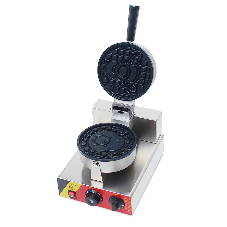 新動(dòng)力卡通華夫機(jī), 華夫爐, mini waffle maker, 電餅鐺, 商用